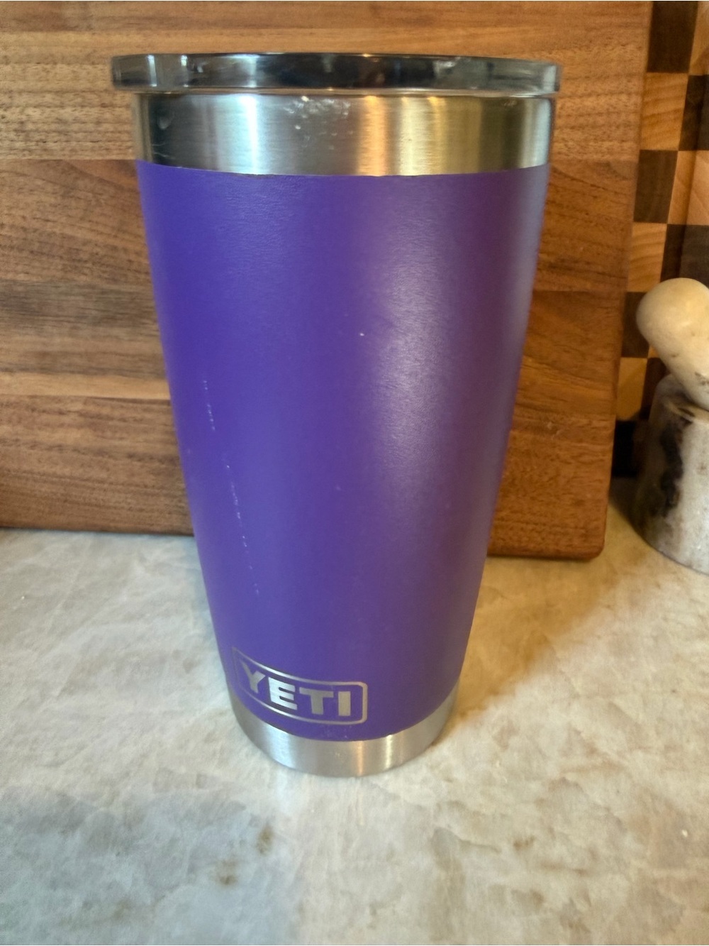 YETI Rambler 20 oz Tumbler in purple - Picture 3 of 10